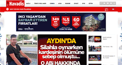 Desktop Screenshot of nazillihavadis.com